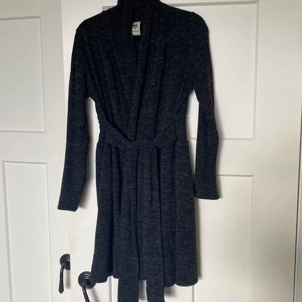 Black heather sweater